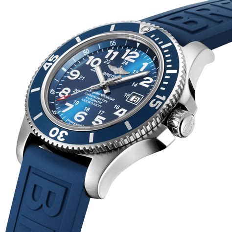 breitling superocean ii 44 stahl satiniert gun blue|Breitling Superocean 44 special.